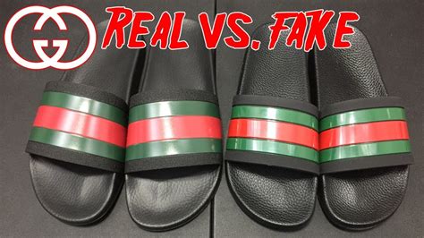 chinelo gucci falso|gucci slides are real.